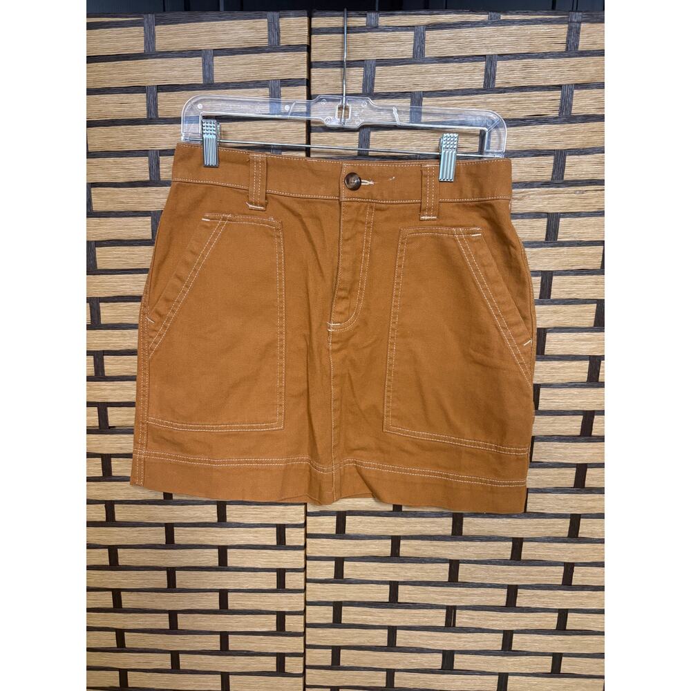 Old Navy Brown Cargo Mini Skirt Size 4